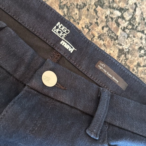 Mavi indigo move Lucy high rise super skinny NWT 31/28 - Picture 8 of 13